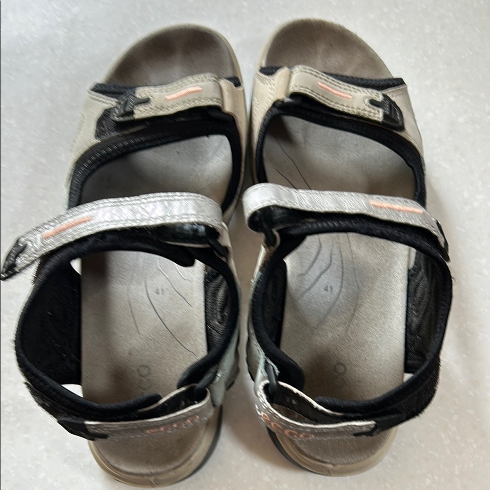 Ecco Women’s Sandals in Black and Gray